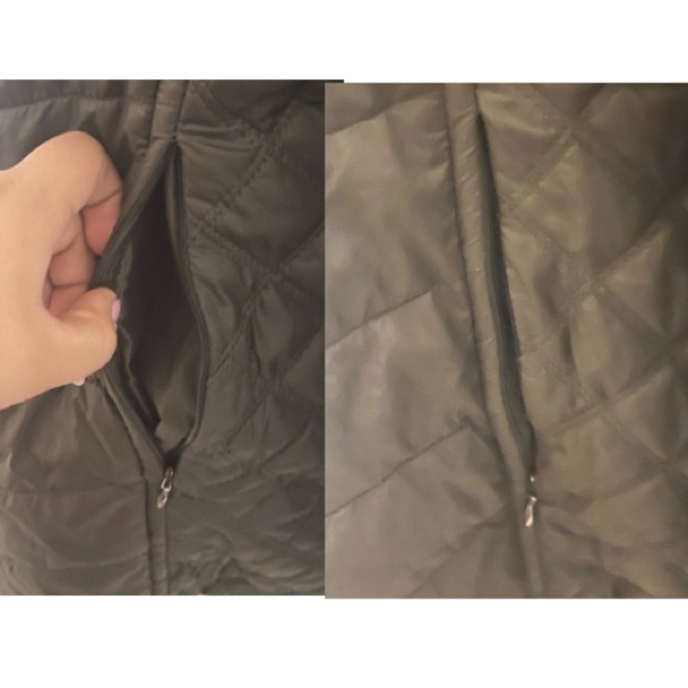 Marc New York Andrew Marc Olive Green Full Zip Puffer Jacket - Size XXL - Picture 4 of 12